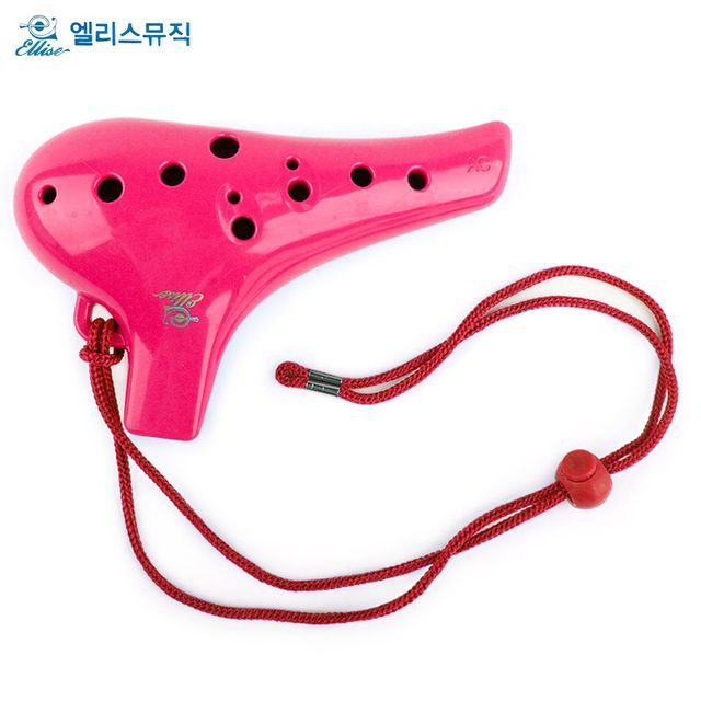 핑크 알토C 오카리나