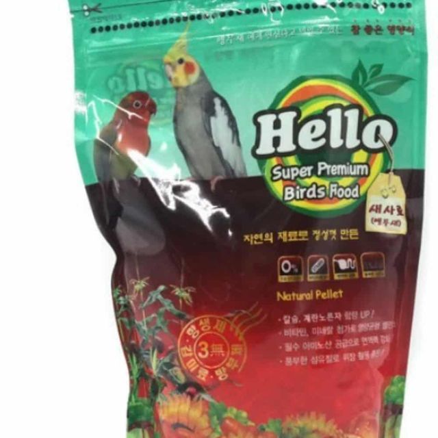 고급 앵무새사료 900g 앵무새용품 조류먹이