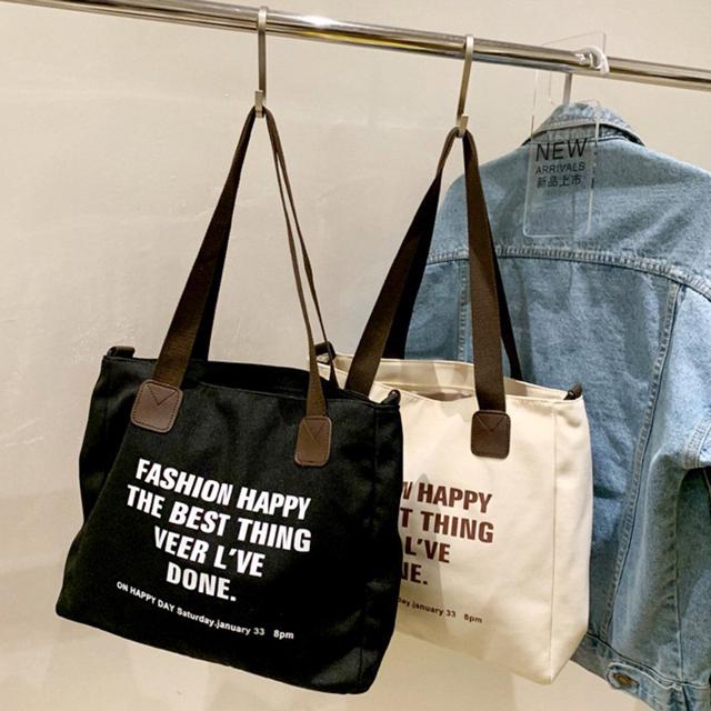 레터링 포인트 여성 패션 가방 트랜드 캐주얼 숄더백