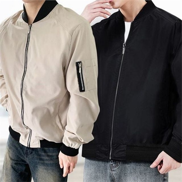 루즈핏 남성 항공 점퍼 데일리 남성 바람막이 점퍼 간절기 가을