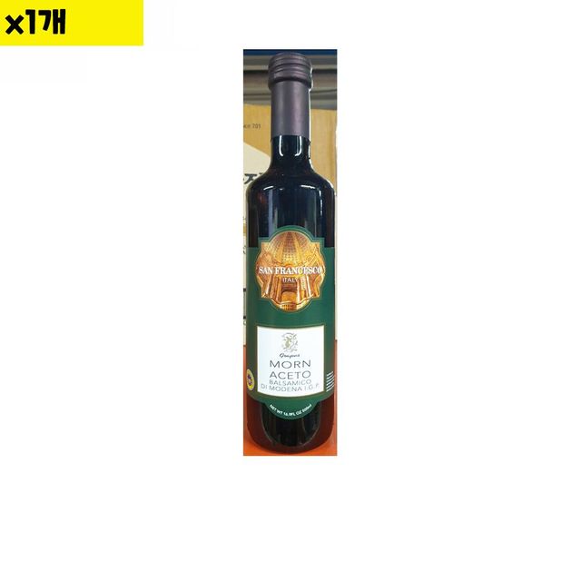 식자재 몬 발사믹비니거 500ml x1개 식초 조미료