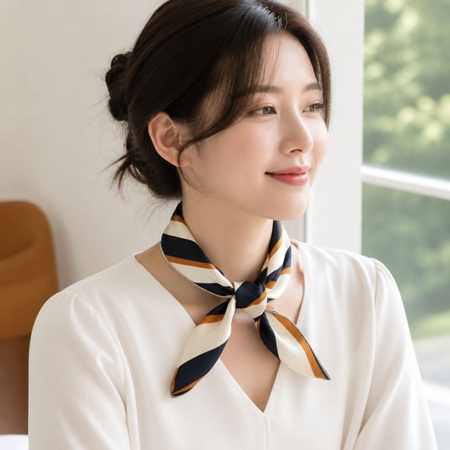 쁘띠 실크 스카프 목수건 구성