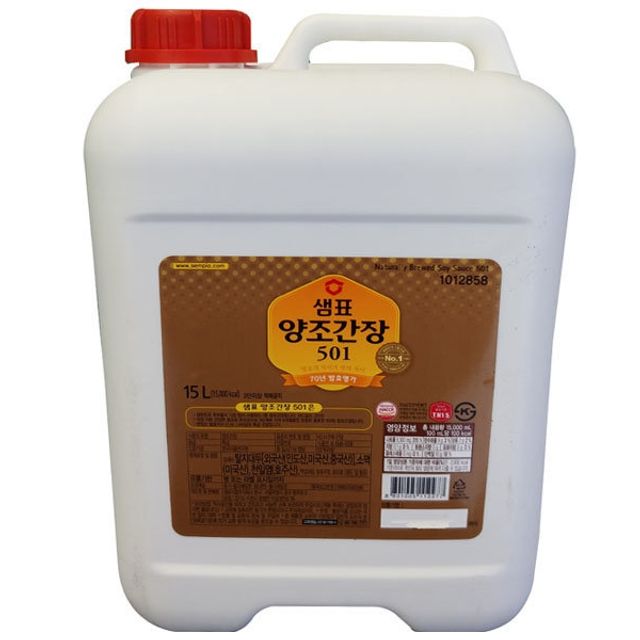 샘표 양조간장501 15L