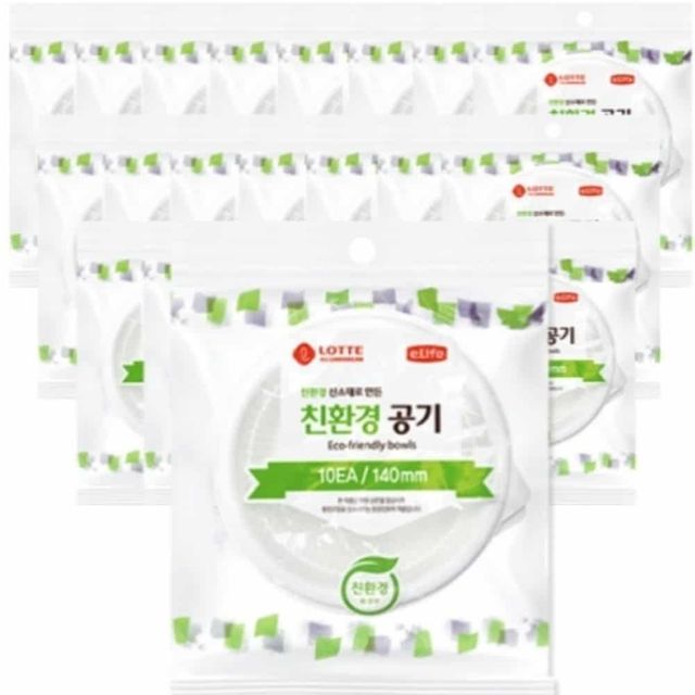 일회용공기140 1000개입 캠핑식기 캠핑앞접시