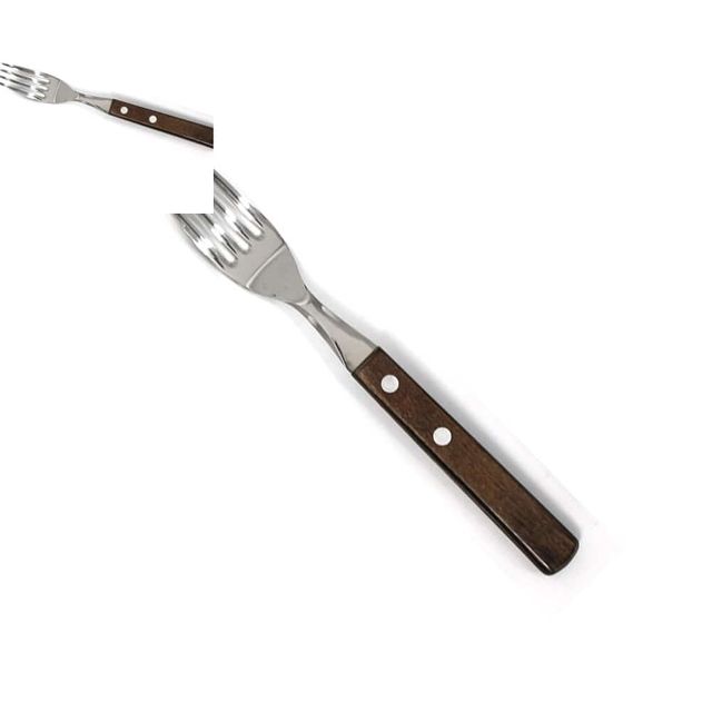 업소용 트라몬티나 테이블 포크 19.4cm 테이블포크 양식기포크 우드포크 서빙포크
