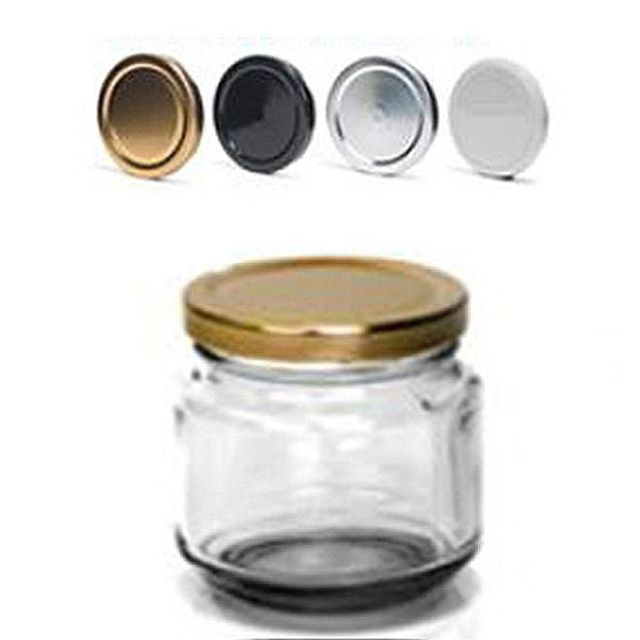 높은병 255ml 밀폐용기, 70mm 골드뚜껑 빈병 도자기