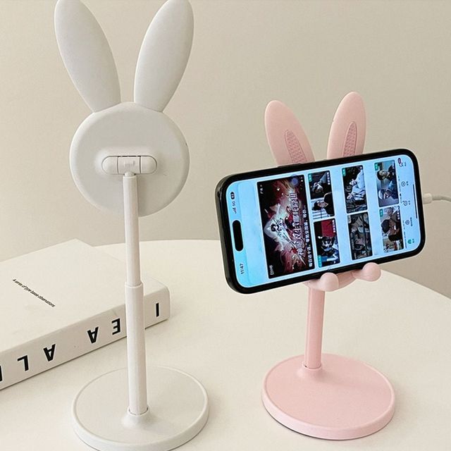귀여운 토끼 스탠드 핸드폰 거치대 태블릿 받침
