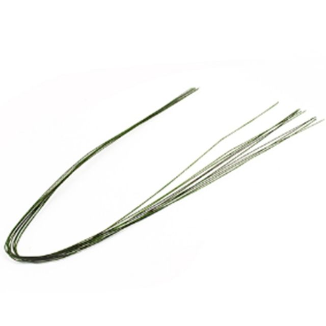 꽃 포장용 꽃철사 꽂꽂이 와이어 녹색끈 1.8mm