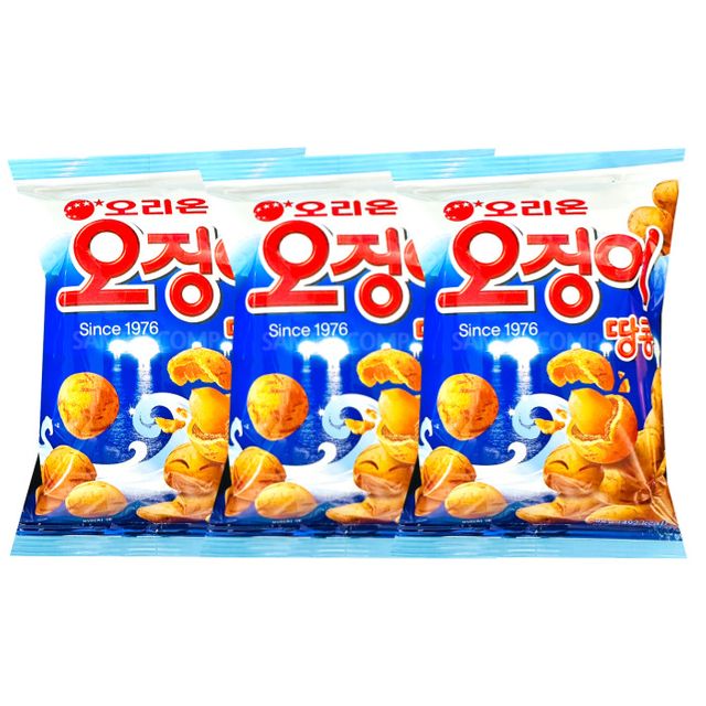 오리온 오징어땅콩 (3개)