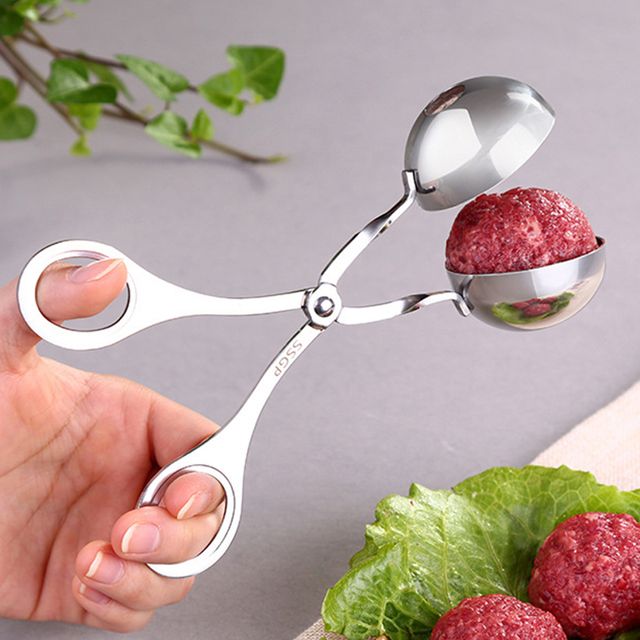 미트볼 메이커 4.8cm 스쿱 볼러, 동그란 미트볼 만들기