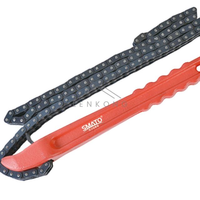 파이프렌치 배관공구 기어풀러 체인렌치 더블 1100MM SM CWD1100 1EA