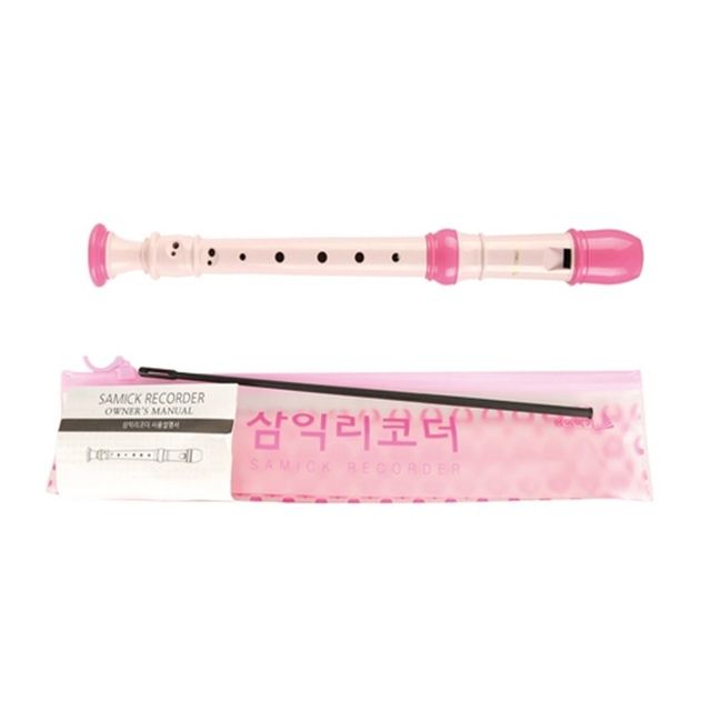 삼익 6000 리코더 SRG-50P 분홍 저먼식 (100개입)