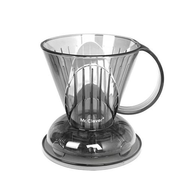 미스터 클레버 커피 드리퍼 그레이 300ml 1~2인용