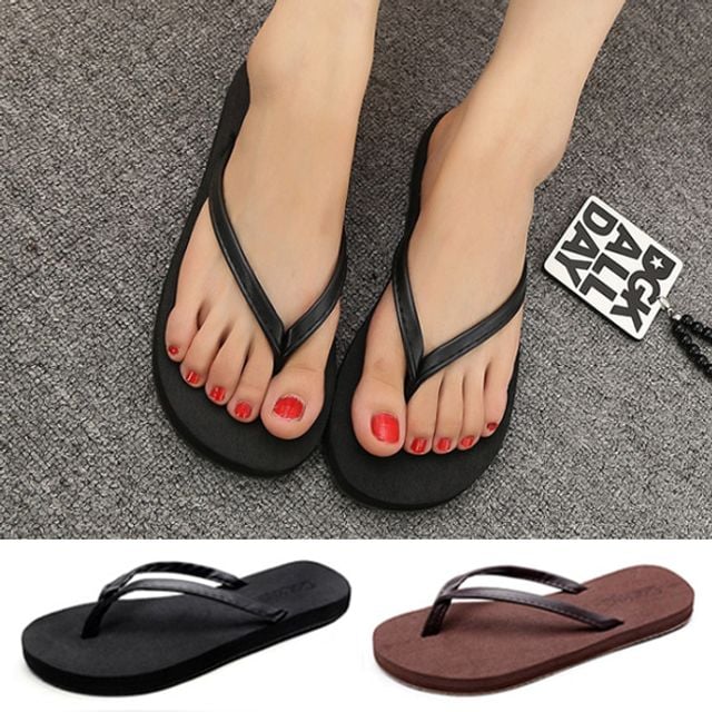 블랙 뮬 비치슬리퍼 편한 슬리퍼 커플 비치 신발 뮬