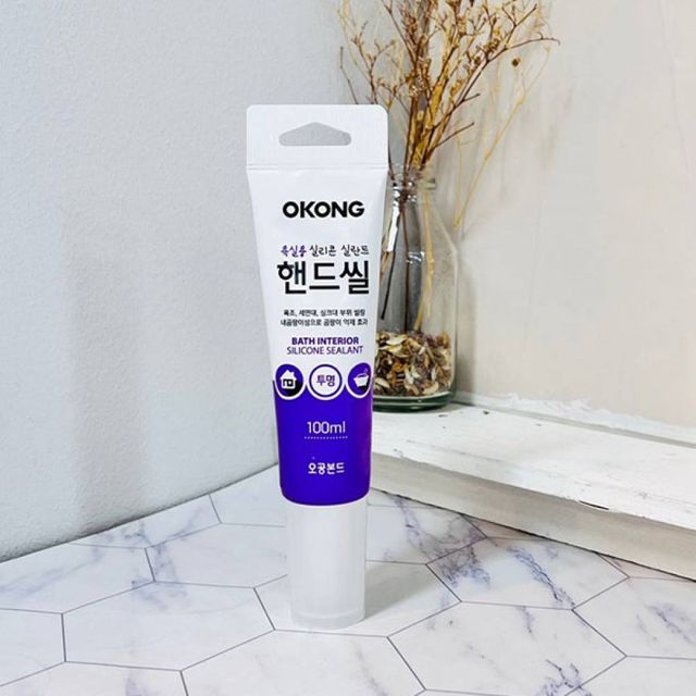 TBZ 오공 욕실용 핸드씰 투명 100ML 방수 실리콘