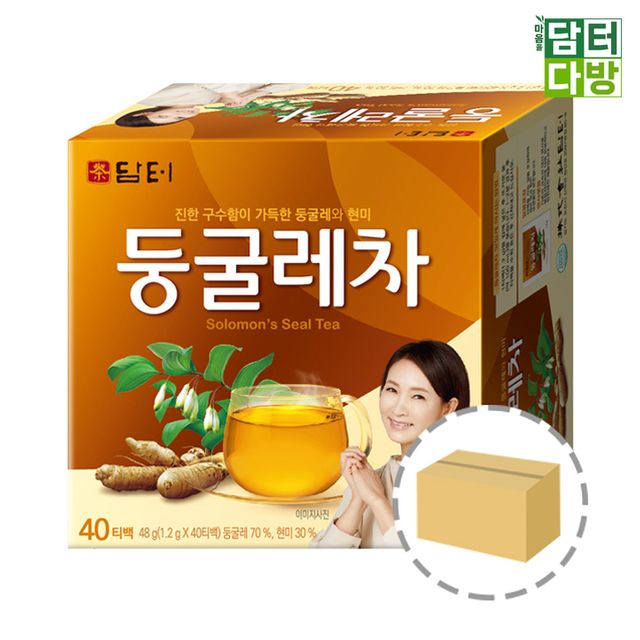 담터 둥굴레차 40티백 1BOX (16개입)