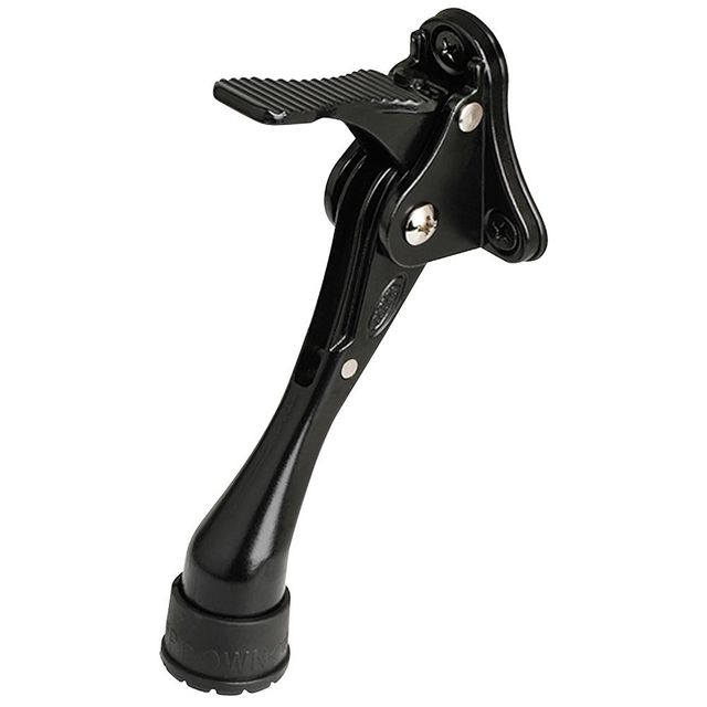 청구금속 자동문받침대 말굽 대 130mm 흑색 - 내구성 문고정 부품