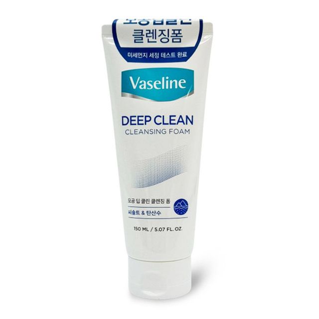 바세린 거품 모공 클렌징 딥클린 클렌징폼 150ml