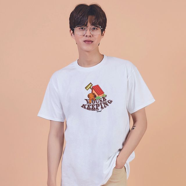 키밍 강아지 빅사이즈반팔 커스텀반팔티 루즈핏