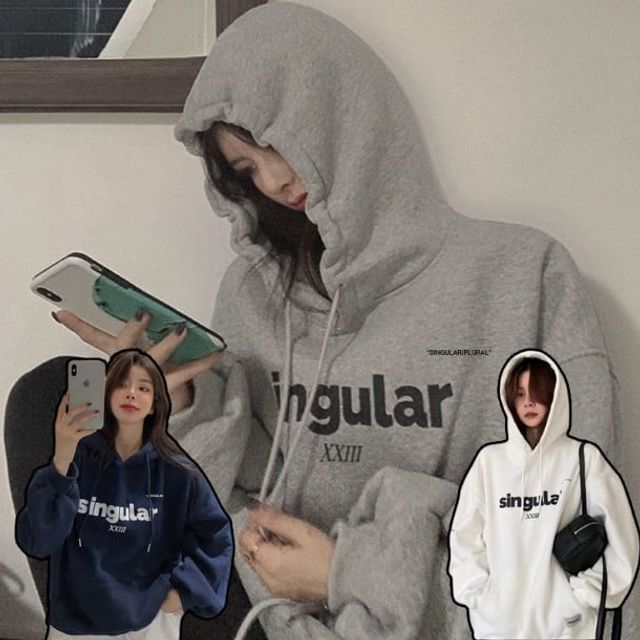 싱귤러후드티 여자후드티 여자기모후드티 여성후드