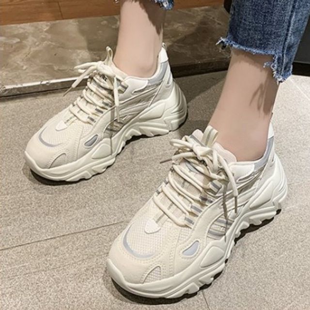 메쉬 운동화 키높이 7cm 여성러닝화