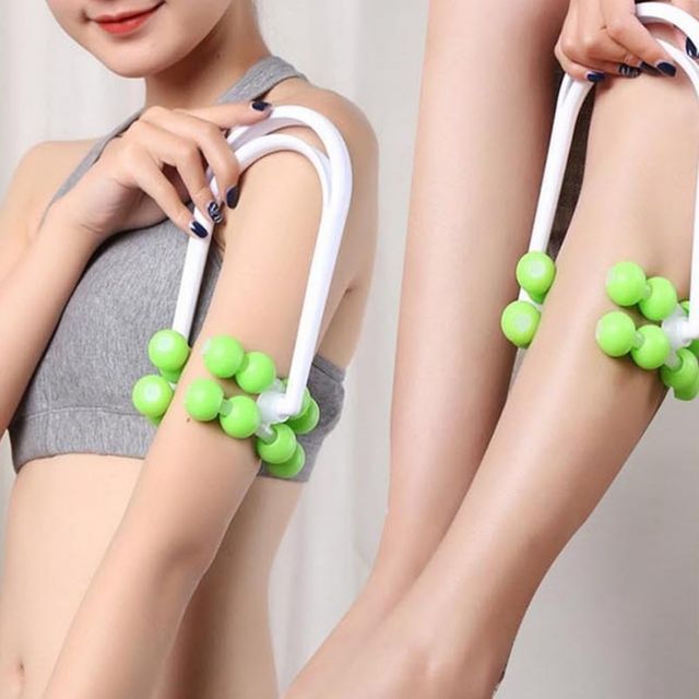 팔뚝 종아리 뭉침 풀어주는 마사지 이중 롤러