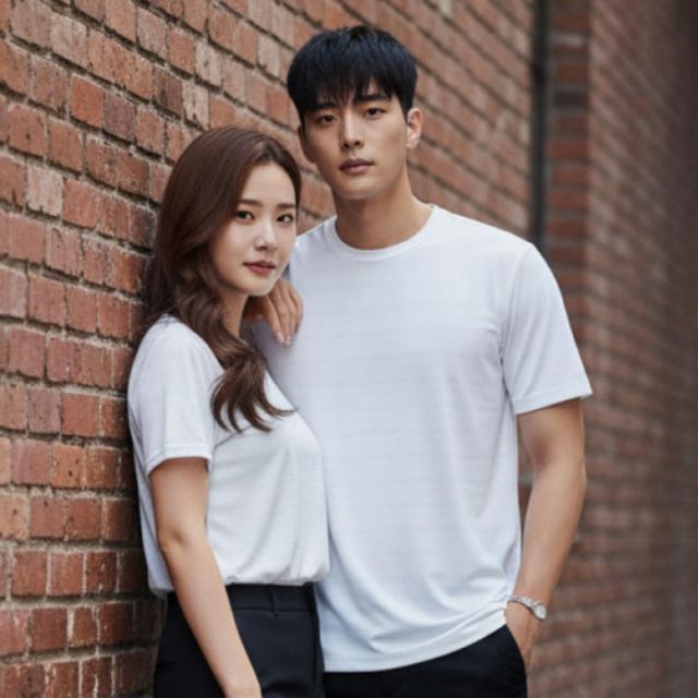 남녀공용 쿨링 무지 반팔티 러닝티셔츠