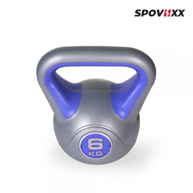 홈트레이닝 스타일케틀벨6kg 스포빅스 PVC스타일