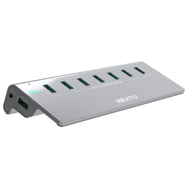 멀티 USB허브 A타입 GEN2 10기가 사무용 스탠드 7in1