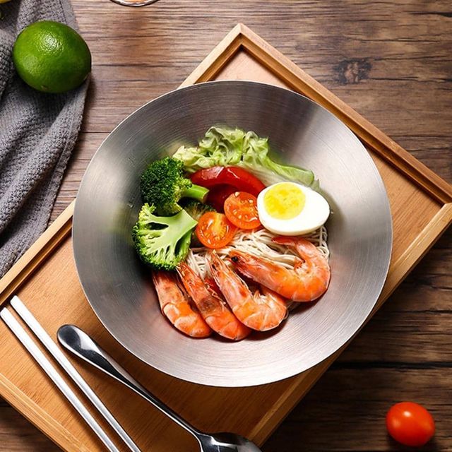 스텐 샐러드볼 16cm 심플한 볼, 팥빙수 요거트