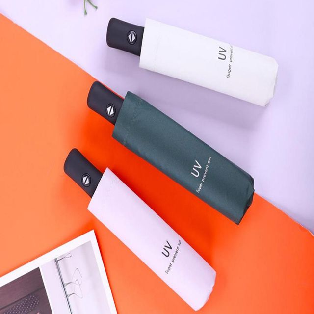 3단 자동 블루 우양산 3단자동우산 3단양우산 접이식우산 예쁜우산