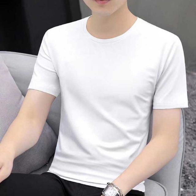 남자 반팔 면티셔츠 라운드 베이직 여름티 4컬러