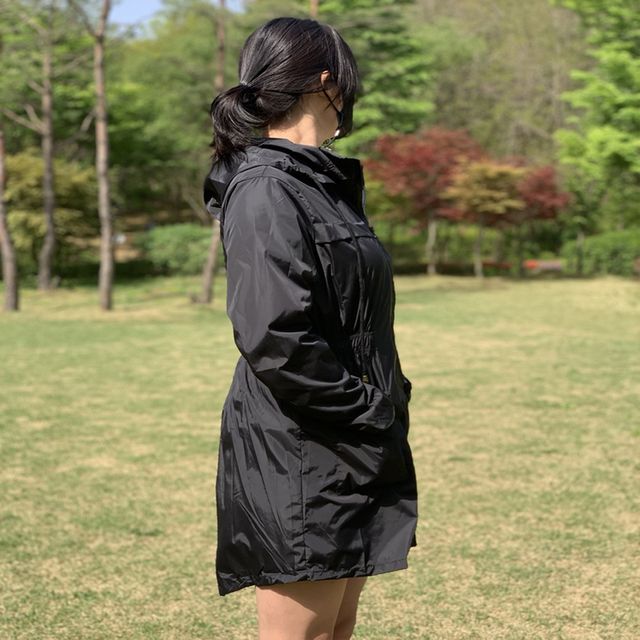여성 골프 비옷 우비 레인코트 바람막이 3컬러 4사이