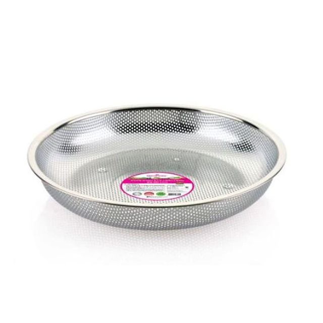 퀸센스 채반 바구니 과일 채소 소쿠리 펀칭볼 21CM