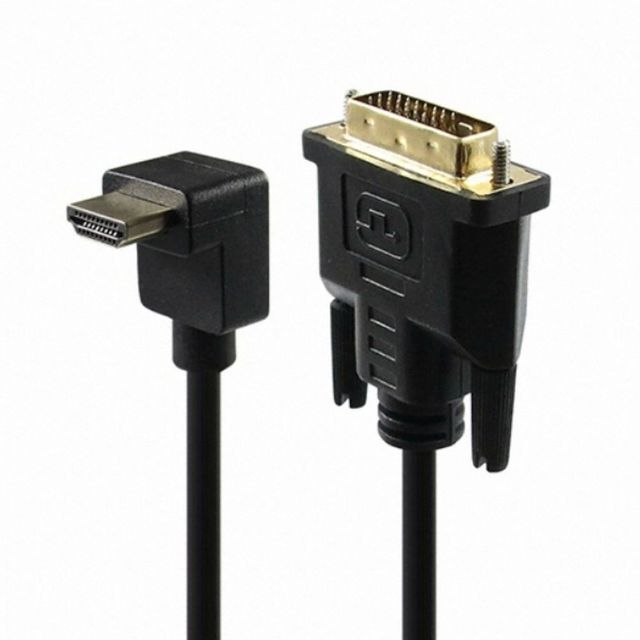 HDMI to DVI 케이블 5m, HDTOP 꺽임 케이블