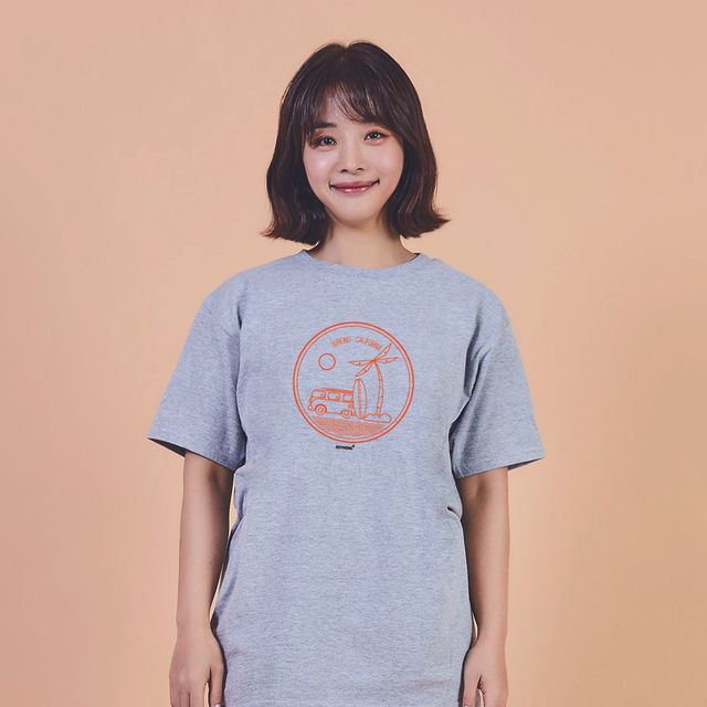 키밍 서핑 surfing 버스 시밀러룩 편한반팔