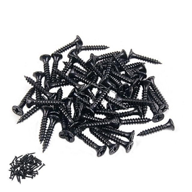 나사피스 목재피스 피스 4mm 흑색 1000개 봉
