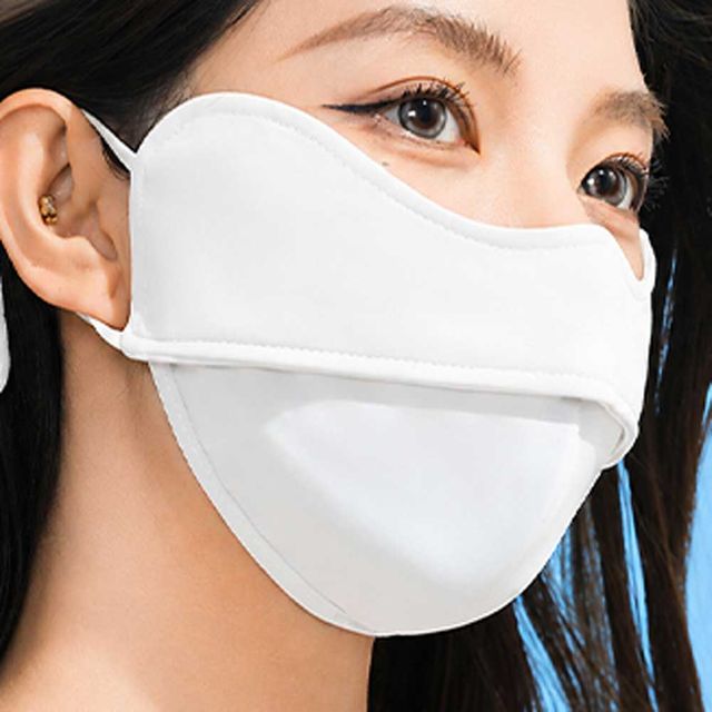 여름 쿨마스크 자외선차단, 입체 안면마스크 냉감