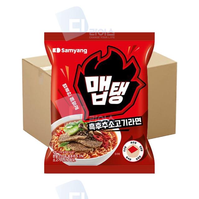 삼양 맵탱 흑후추소고기라면 32봉