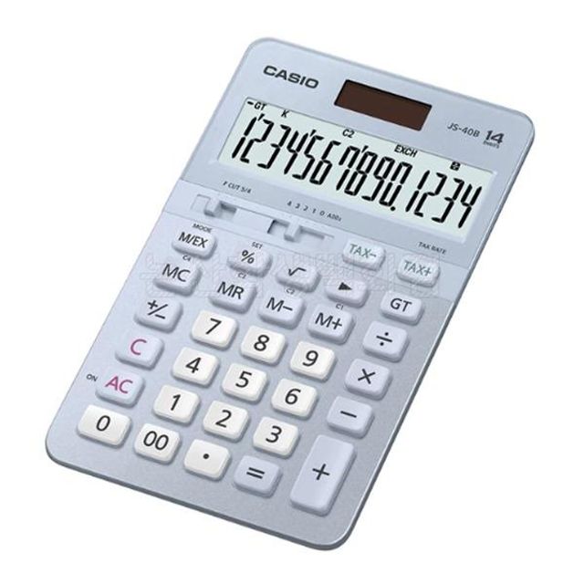 카시오 계산기 JS-40B 블루