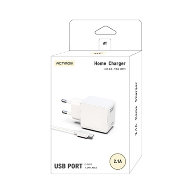 혜명몰 가정용충전기2.1A USB1구 C핀 4588 휴대용충전기 멀티충전기 충전기어댑터 핸드폰충전기 여행용충전