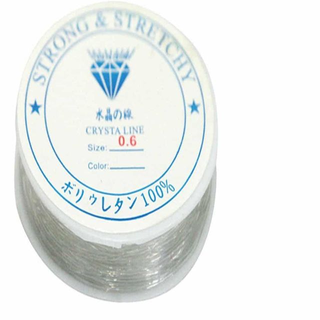 투명 낚시줄 0.6mm (투명) 와이어라인 와이어줄 낚시라인