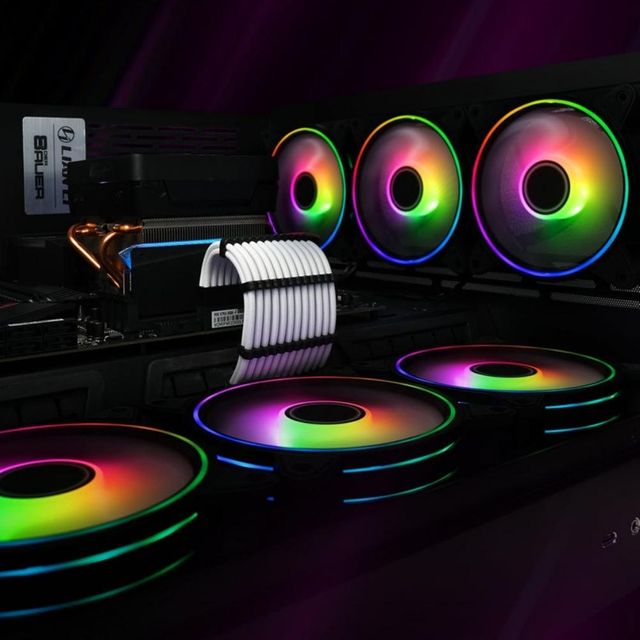 ARGB 120mm 쿨링팬 RGB쿨러 RGB팬 컴퓨터쿨러 쿨링시스템 냉각팬