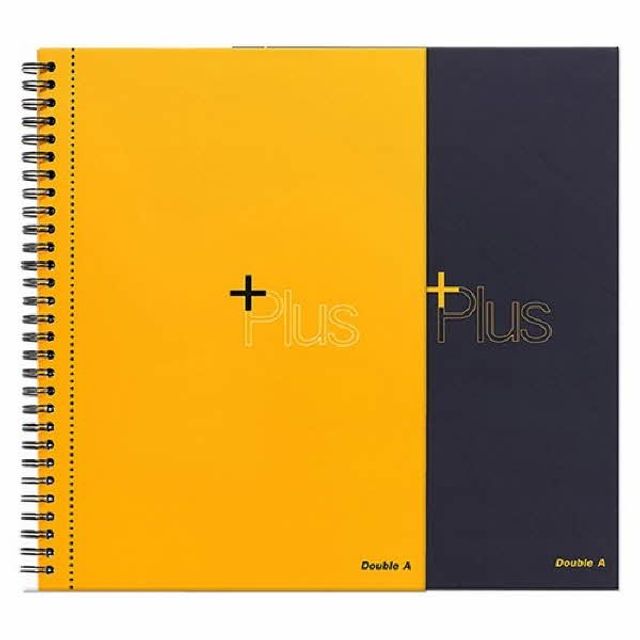 더블에이 플러스좌철노트 B5(노랑)