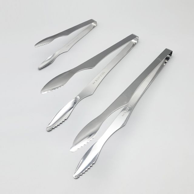 일본산 타나베 스탠드형 스텐 주방 집게 15cm 고기 캠핑용
