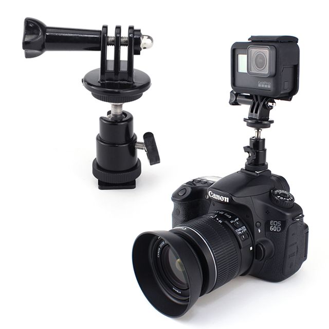 액션캠 핫슈 볼헤드 마운트 나사 DSLR 카메라 고프로 오즈모 호환
