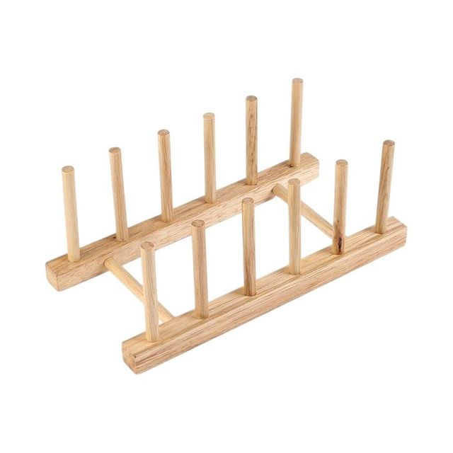 DIY 원목 접시꽂이 (5열)