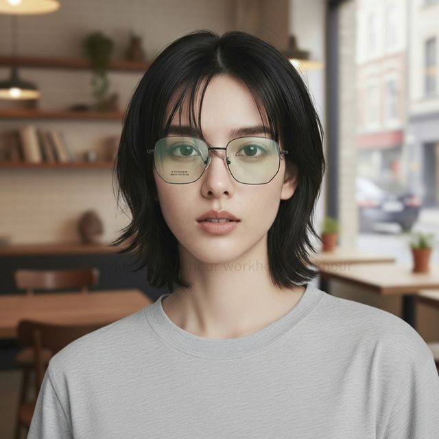 WL 워크아워 티타늄안경테 패션안경 빅사이즈안경테 노안안경 자외선차단안경 가벼운안경테