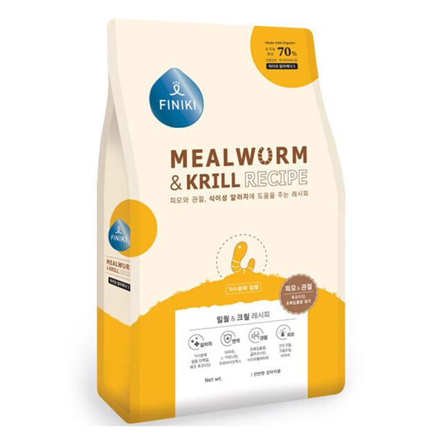 강아지 가수분해 밀웜 인섹트 사료 3.5kg