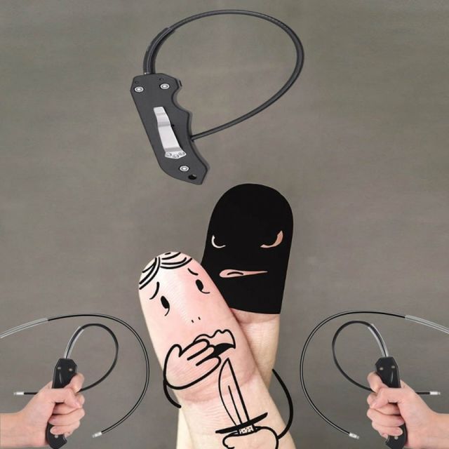 호신용채찍 와이어 호신용품 남녀공용